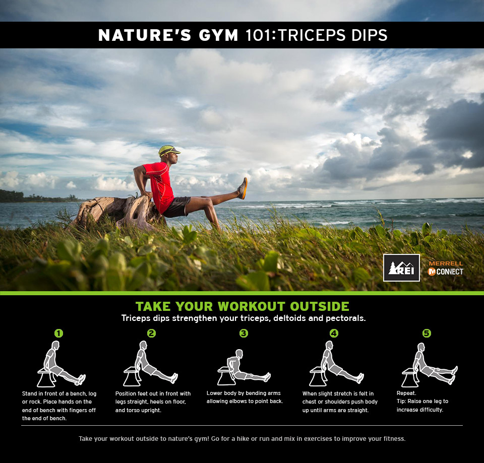 tricep dips