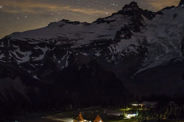 Mountains at Night