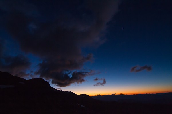 Mountains at Night