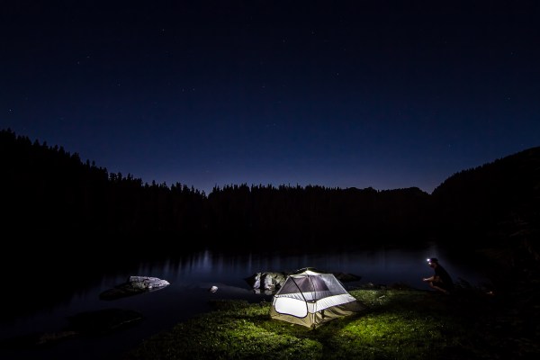 Mountains at Night