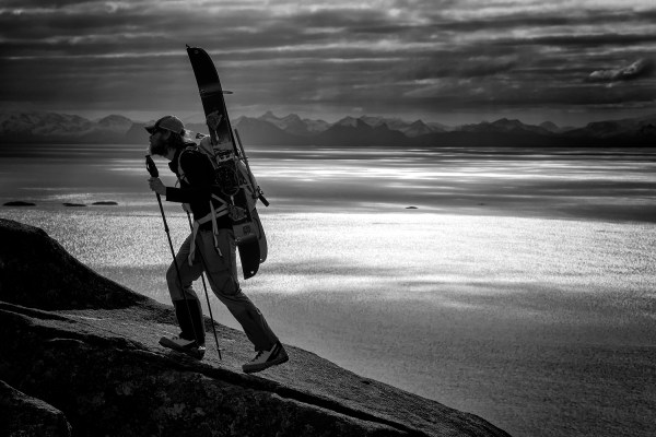 Sea Kayak Assisted Skiing in Norway