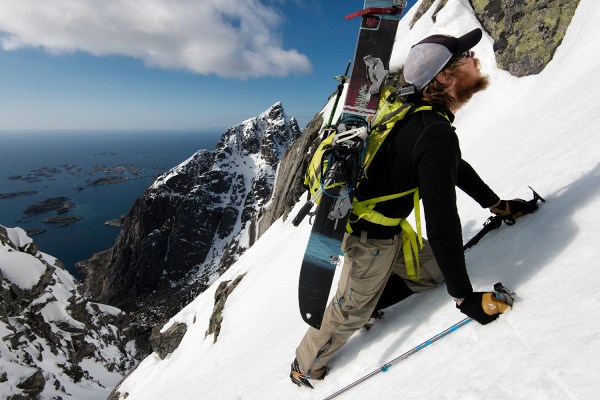 Sea Kayak Assisted Skiing in Norway