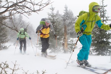 Vermont Hut Skiing