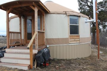 Building a Yurt