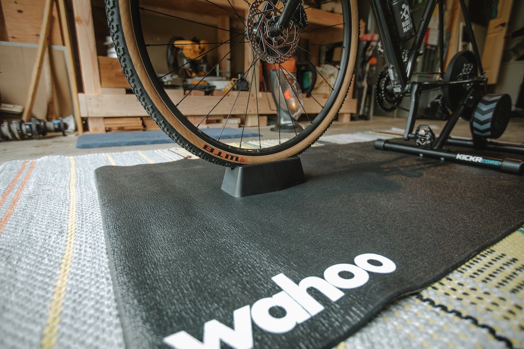 indoor bike trainer mat