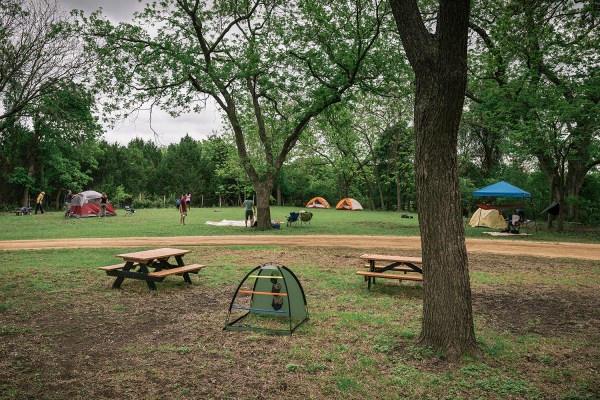 LBJ Camp Out