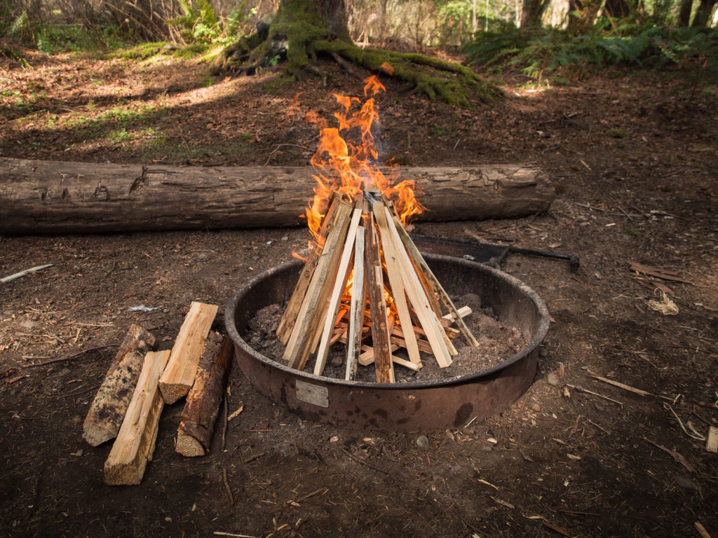 Teepee Campfire