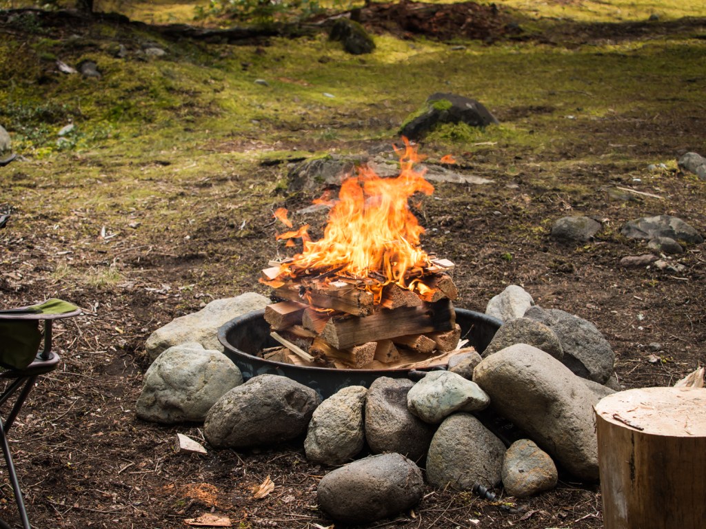 Upside Down Campfire