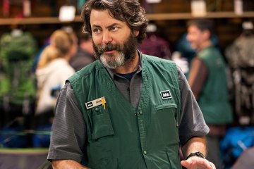 7 Reasons Nick Offerman Missed His True Calling as an REI Green Vest