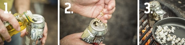 Soda Can Popcorn