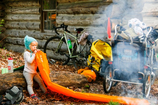 bikepacking with kids