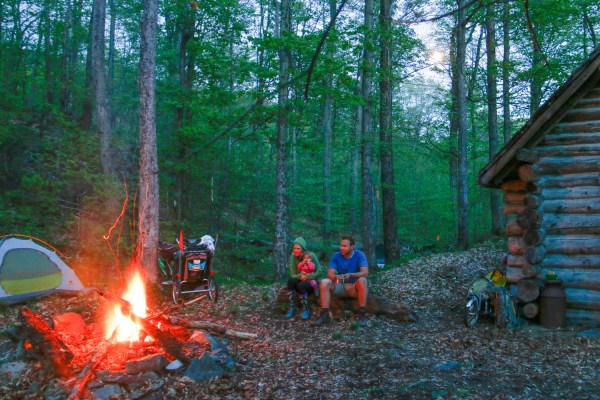 bikepacking with kids