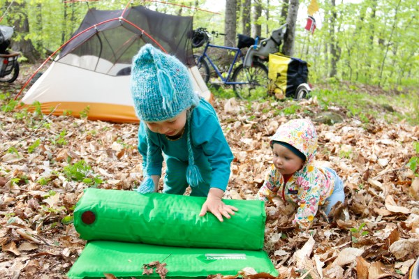 bikepacking with kids