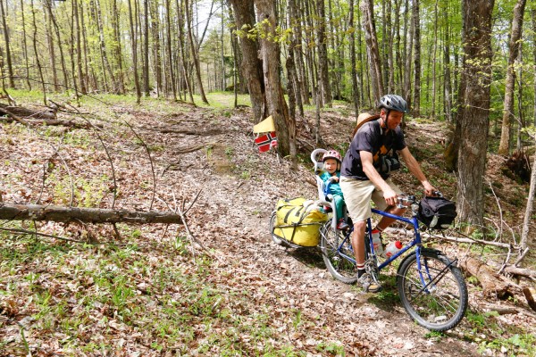 bikepacking with kids