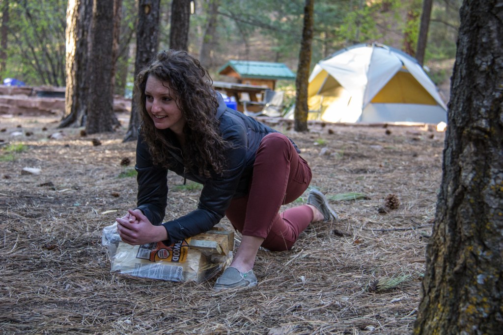 campground stretching