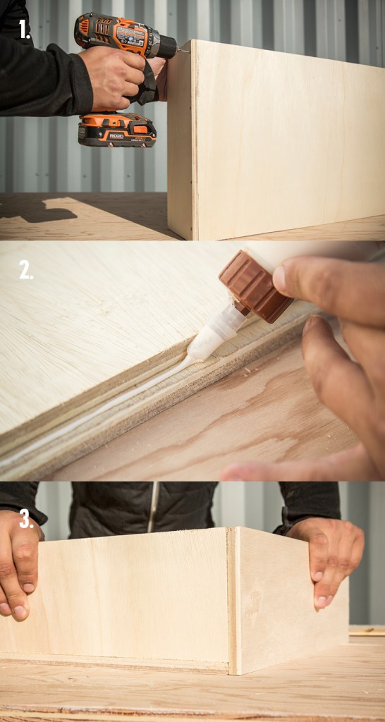 DIY ski waxing box