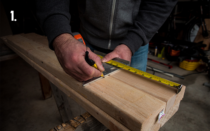 DIY Ski Rack