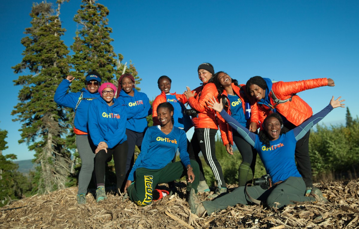 GirlTrek leaders at Outessa