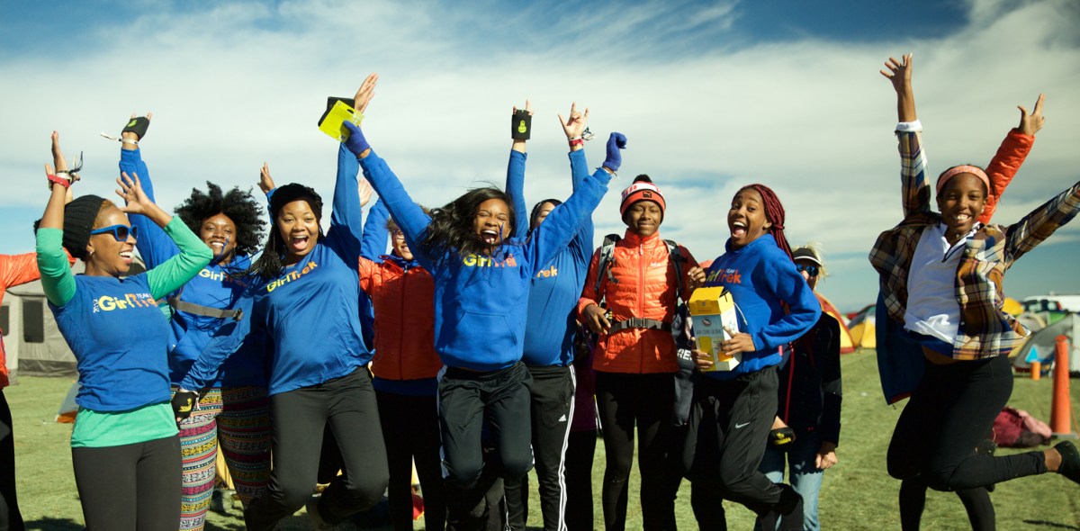 GirlTrek leaders at Outessa