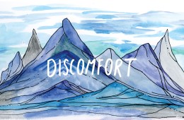 Discomfort artwork by Sarah Uhl.