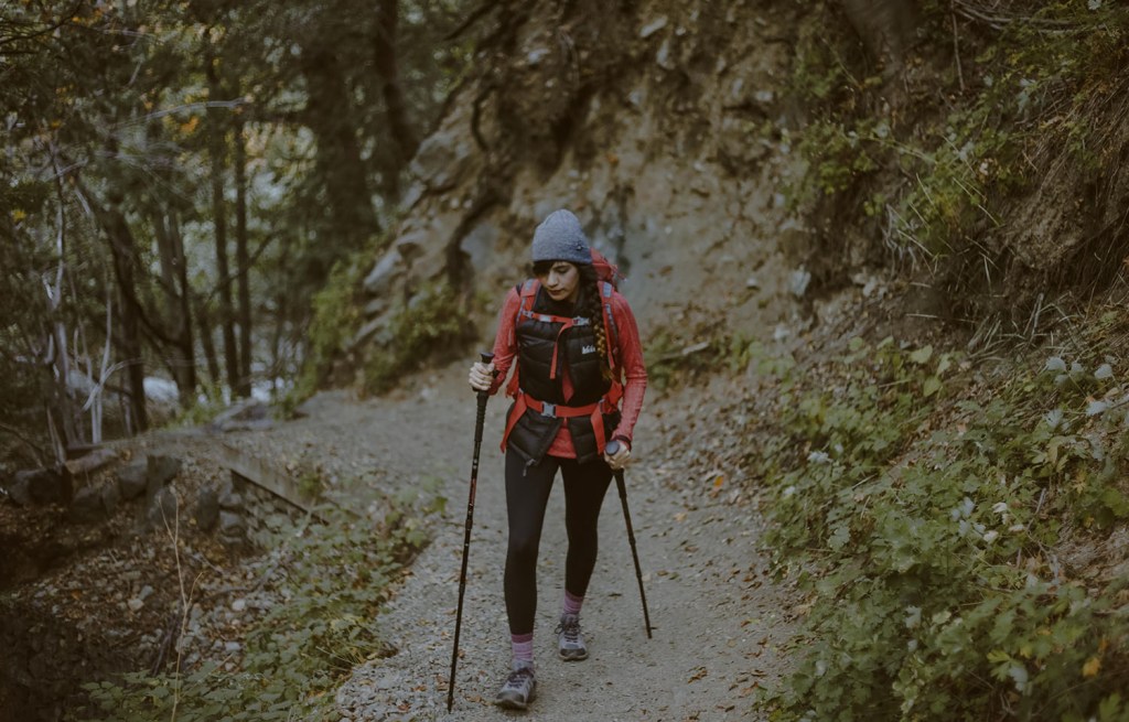 Grace Luna hiking