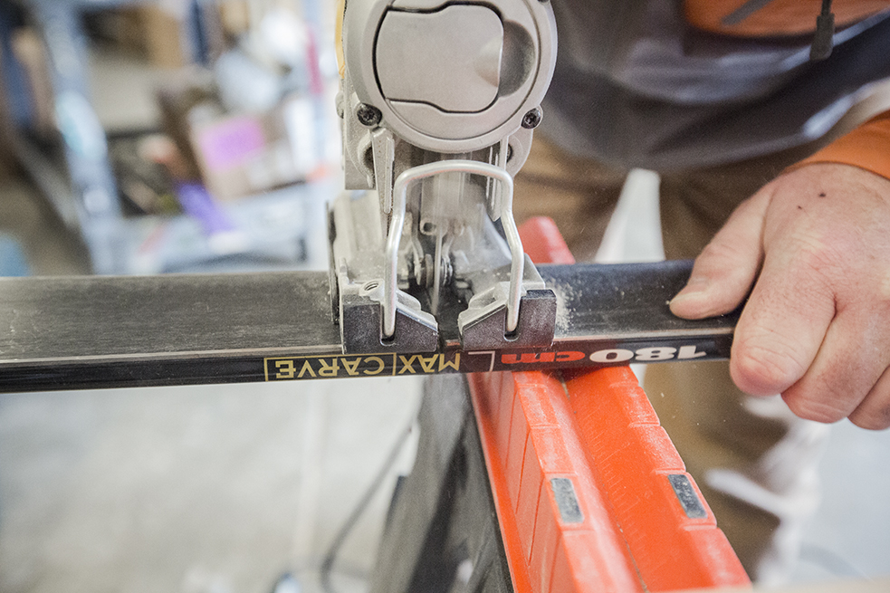 making a DIY Ski and Snowboard Adirondack Chair