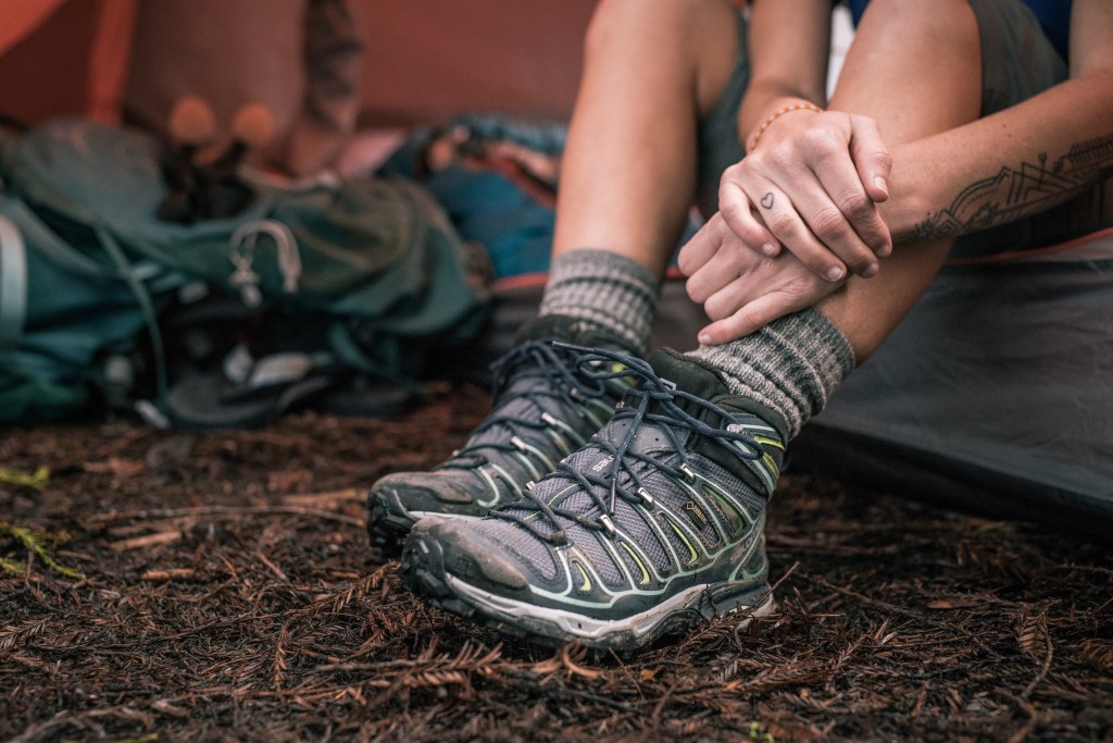 hiking boots