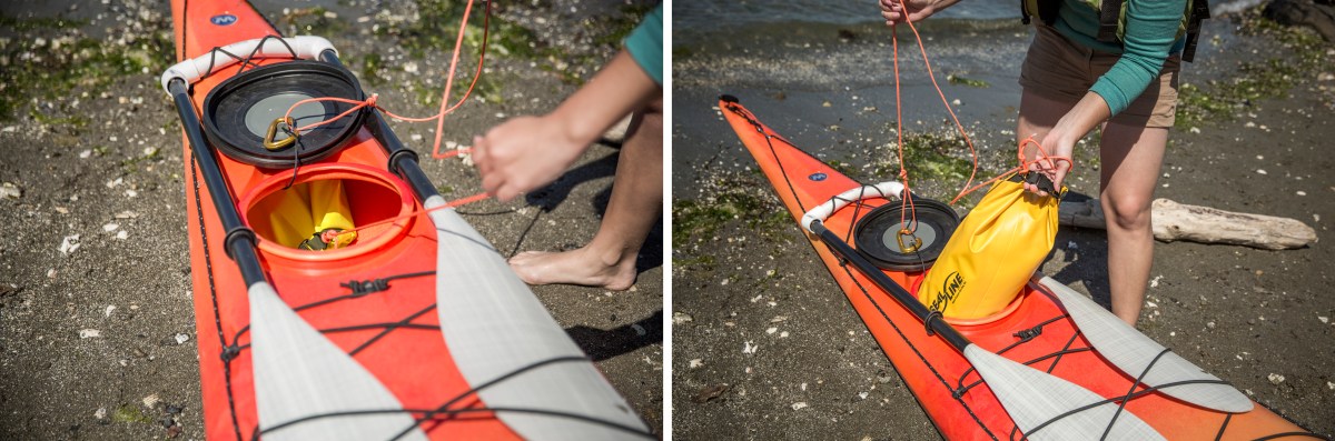 Tie a string on your first bag
