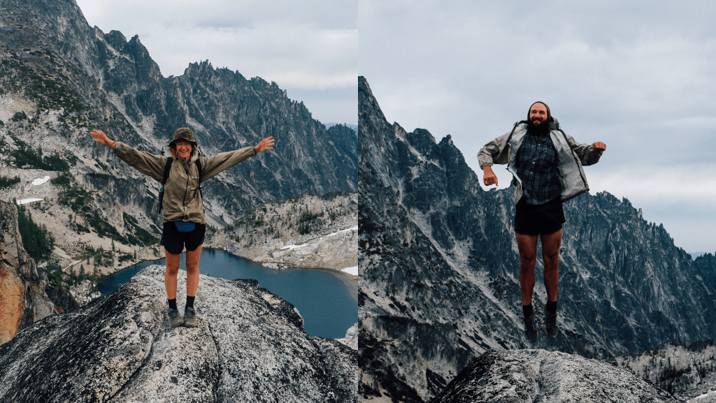 Izzie and John in the enchantments