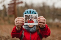 Katie Harris and polaroid