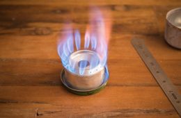 Completed DIY Alcohol Stove