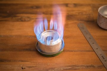 Completed DIY Alcohol Stove