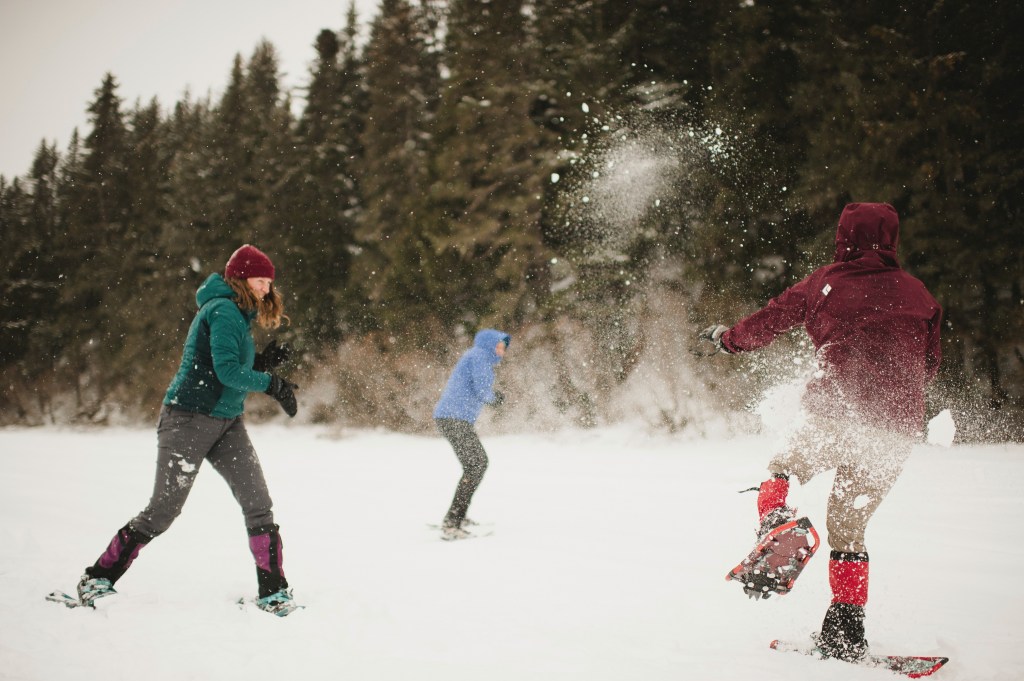 Snowball fight