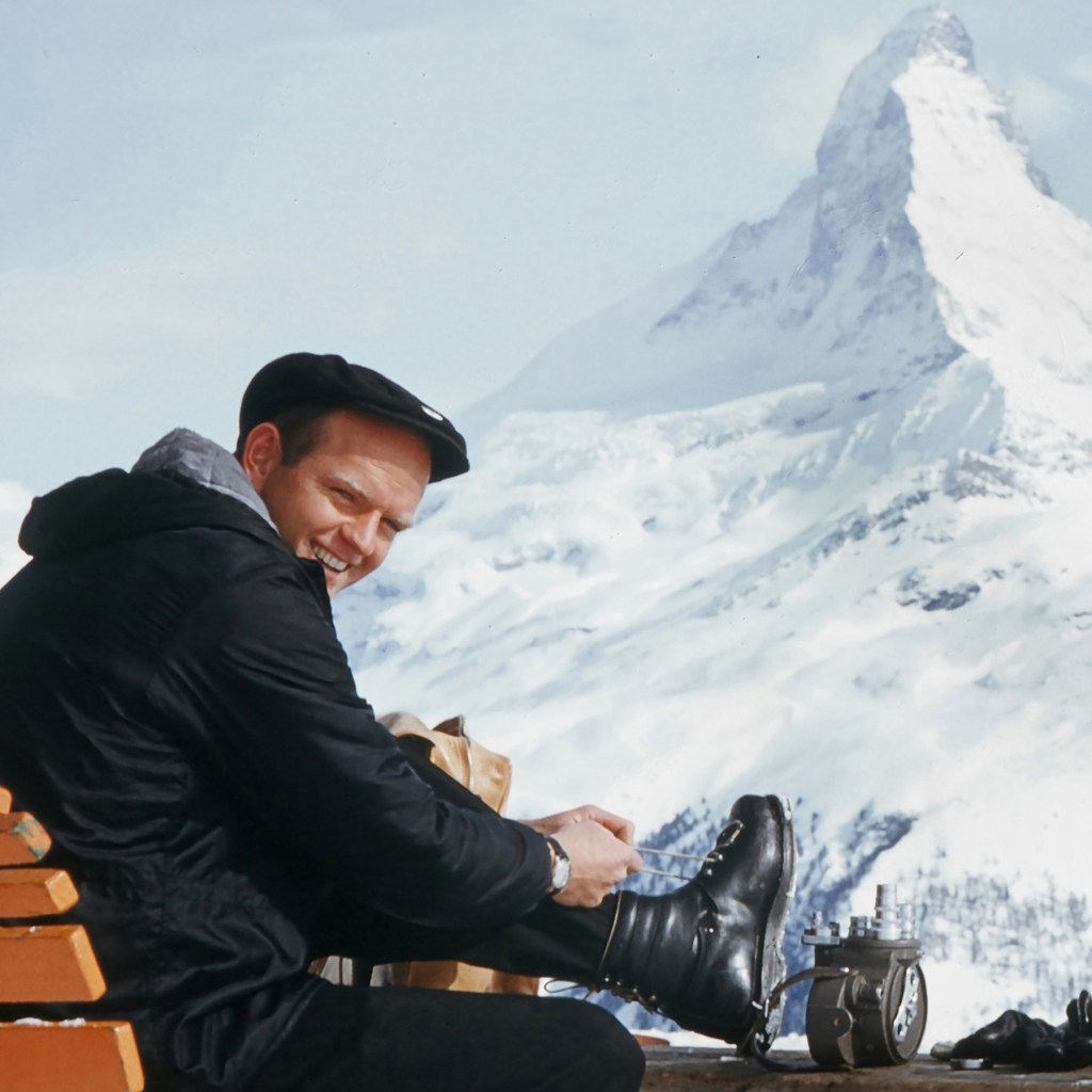 Warren Miller near Matterhorn