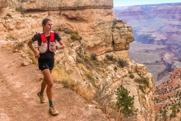 Cat Bradley on her R2R2R run