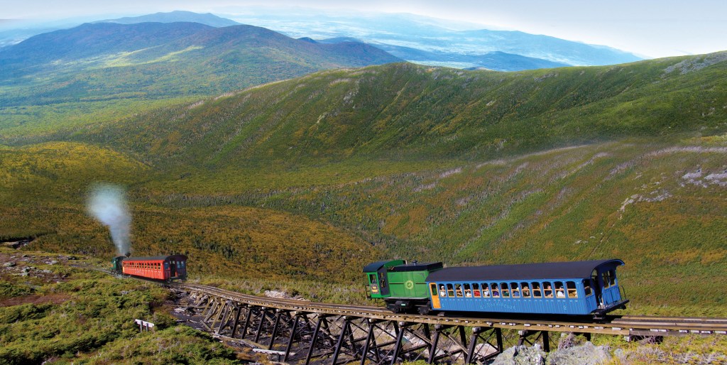 Mount Washington Cog Railway trains