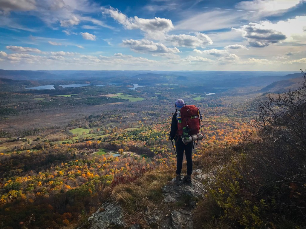 The Appalachian Trail in New Hampshire.