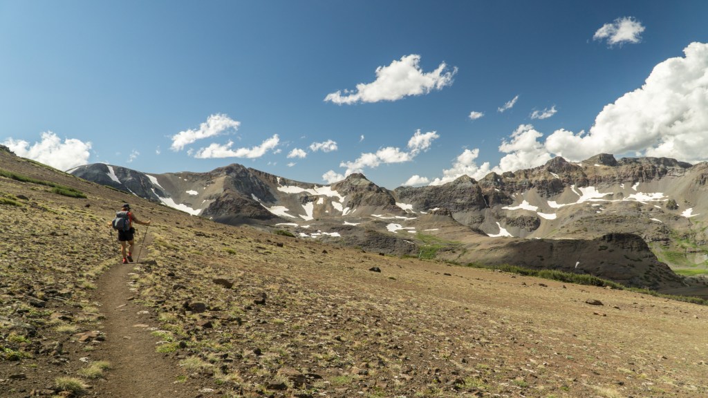 Pacific Crest Trail in The Sierra.