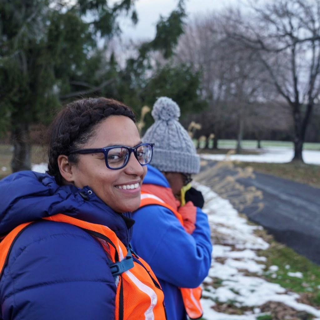 GirlTrek smiles.