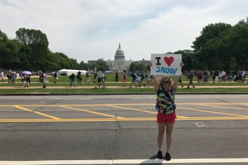 Caroline in Washington, D.C.