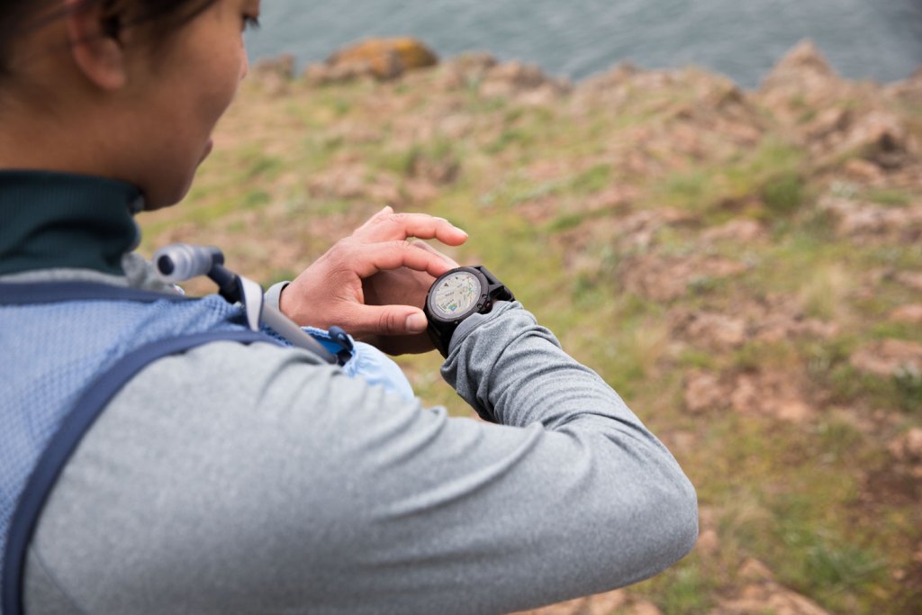 The Garmin Fenix 5 Plus series has full-color TOPO U.S. maps