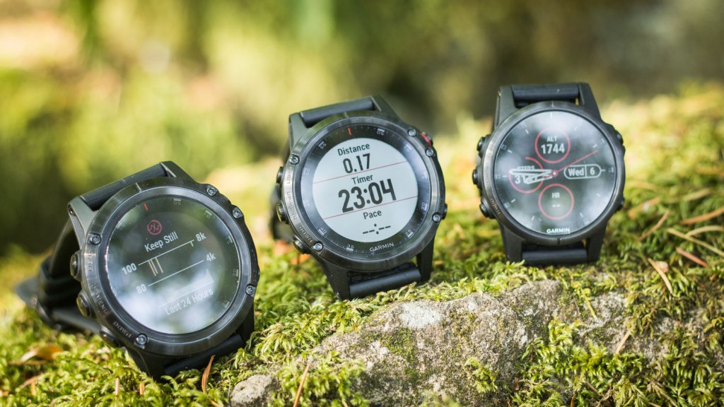 The Garmin Fenix 5 Plus series