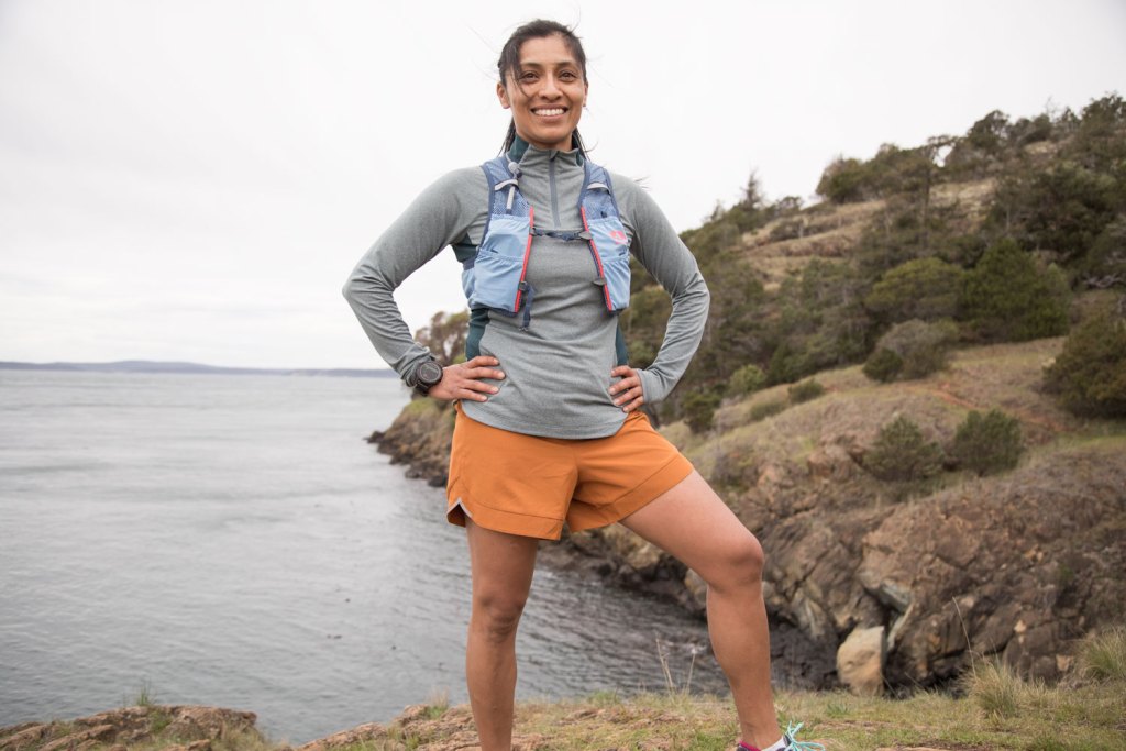 Woman wearing the new Garmin Fenix 5 Plus