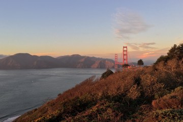 Golden Gate Bridge. Photo: Peter Rintels.