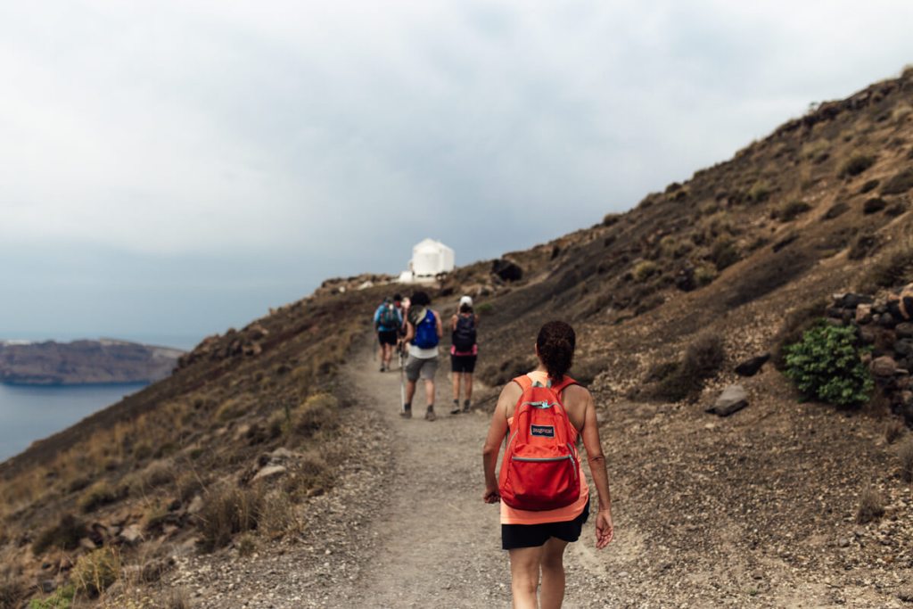 Santorini Hiking