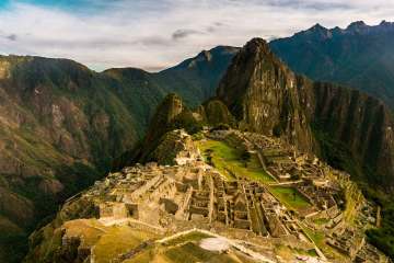 machu picchu from machu picchu mountain
