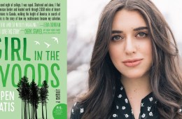 Aspen Matis and her book, Girl In The Woods