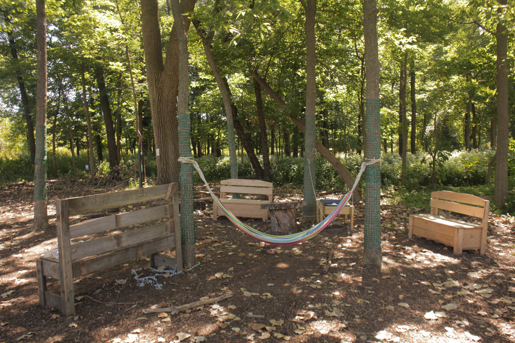 Nature Play Area at West Ridge