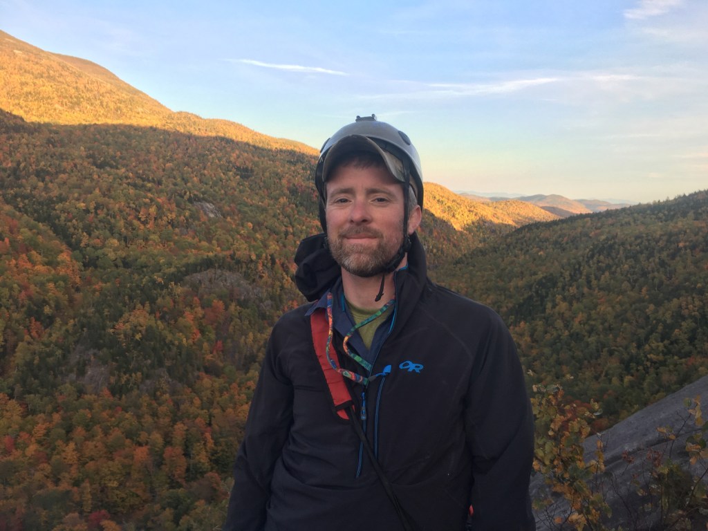 Josh Brandon in 2017. Now he's partnering with Greg Bratman and other researchers at the University of Washington to investigate the idea that hiking might help heal veterans with PTSD. 