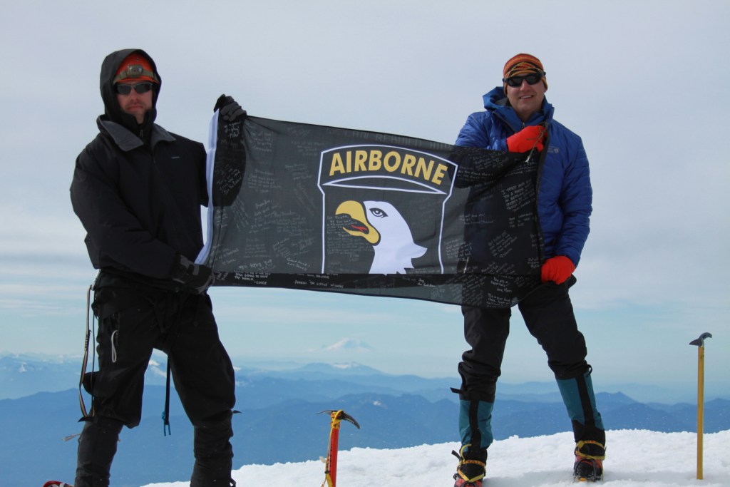 The Hound Summit Team's inaugural climb.